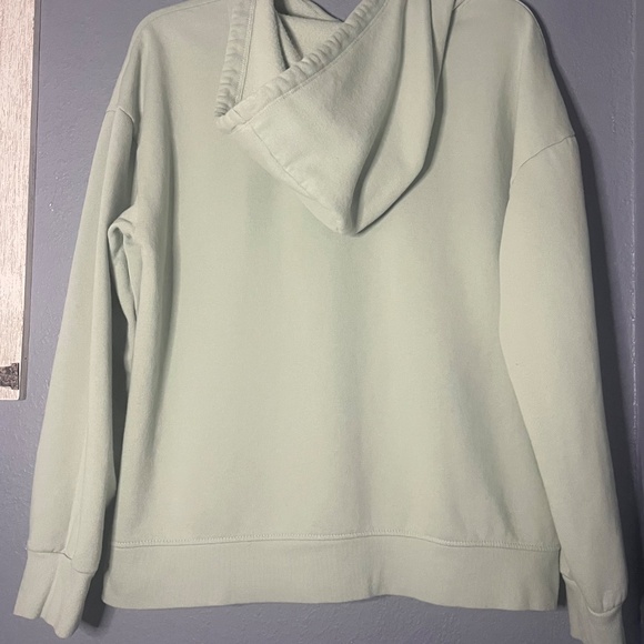 Official MTV Music Television Christmas Fleece  Hoodie Women’s XL Mint Green - Picture 6 of 7
